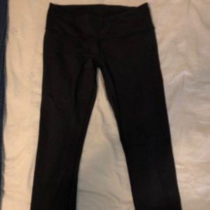 Low Rise lululemon Reversible Leggings 21" Size 10